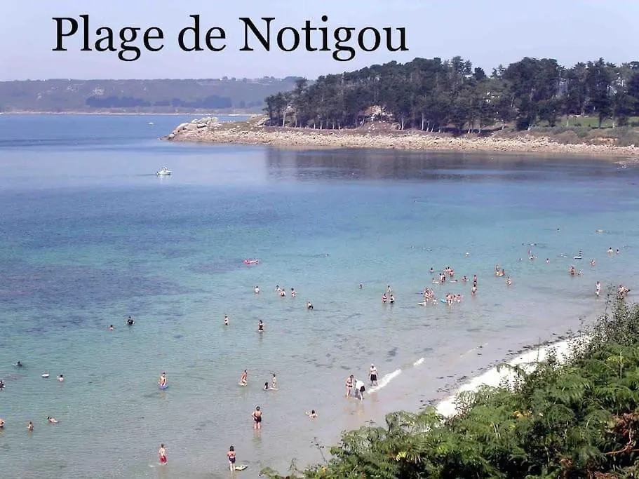 Сasa de vacaciones Villa Juliette, Vue Mer, Acces Plages A Pieds Locquémeau Francia